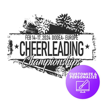 Cheer Euros 2024 Design B (Full Size)