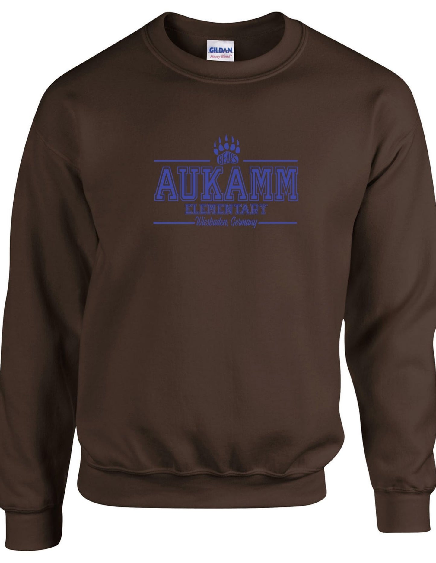 Aukamm Elementary (with paw) | Adult Crewneck