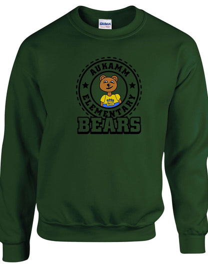 Bear Mascot 24 | Adult Crewneck | Aukamm