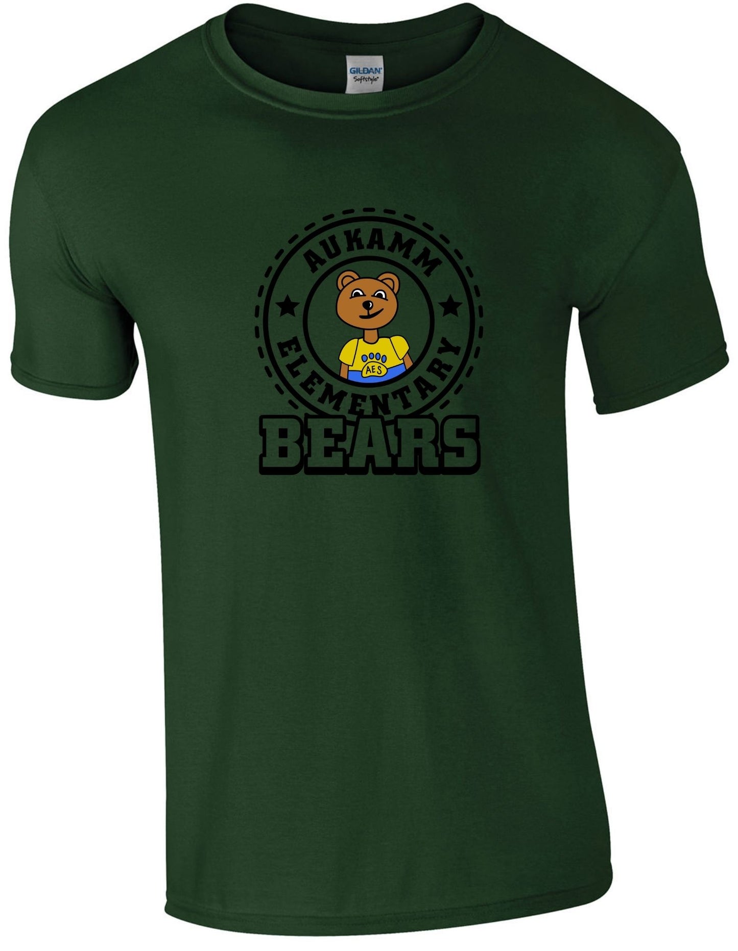 Bear Mascot 24 | Adult T-Shirt | Aukamm