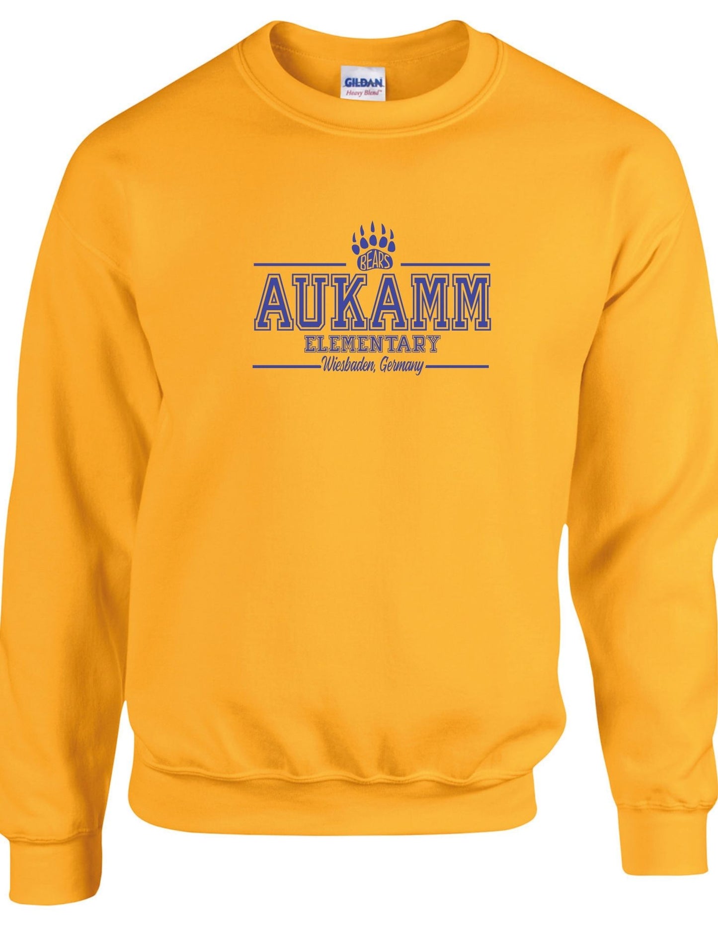 Aukamm Elementary (with paw) | Adult Crewneck