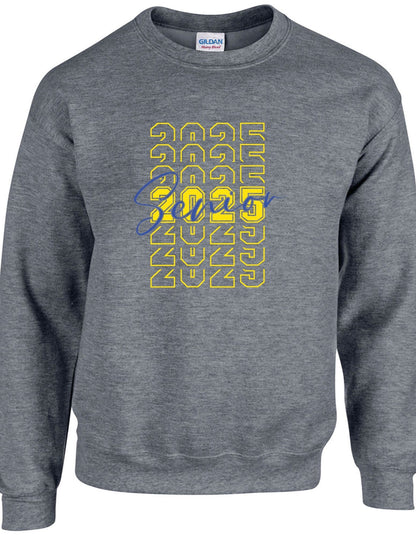 Senior 2025 Stacked  - Crewneck