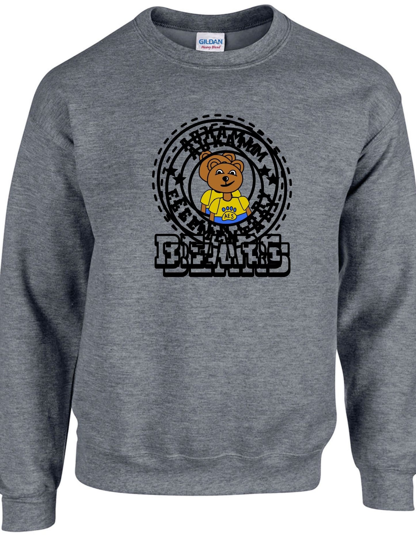 Bear Mascot 24 | Adult Crewneck | Aukamm