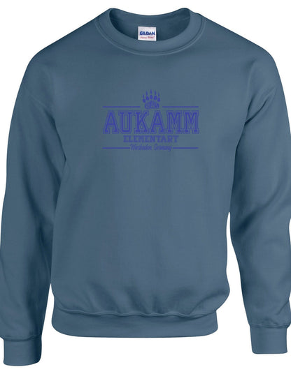 Aukamm Elementary (with paw) | Adult Crewneck