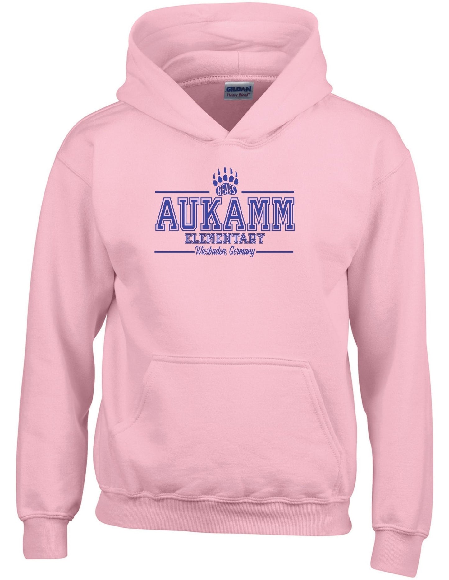 Aukamm Elementary (with paw) | Youth Hoodie