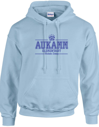 Aukamm Elementary (with paw) | Adult Hoodie