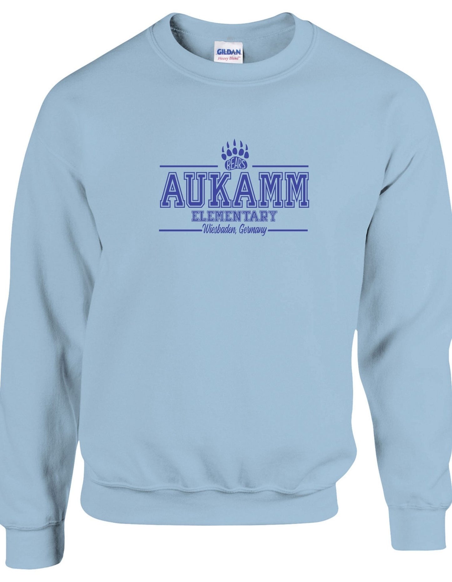 Aukamm Elementary (with paw) | Adult Crewneck