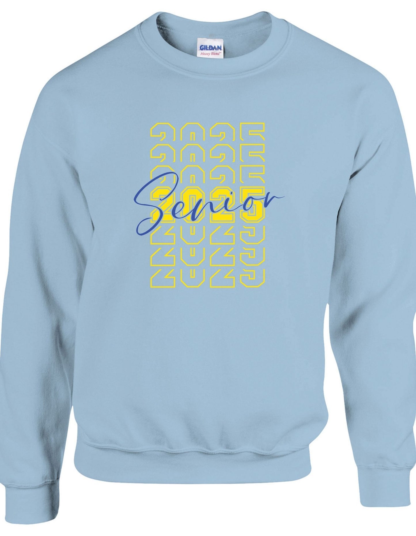 Senior 2025 Stacked  - Crewneck