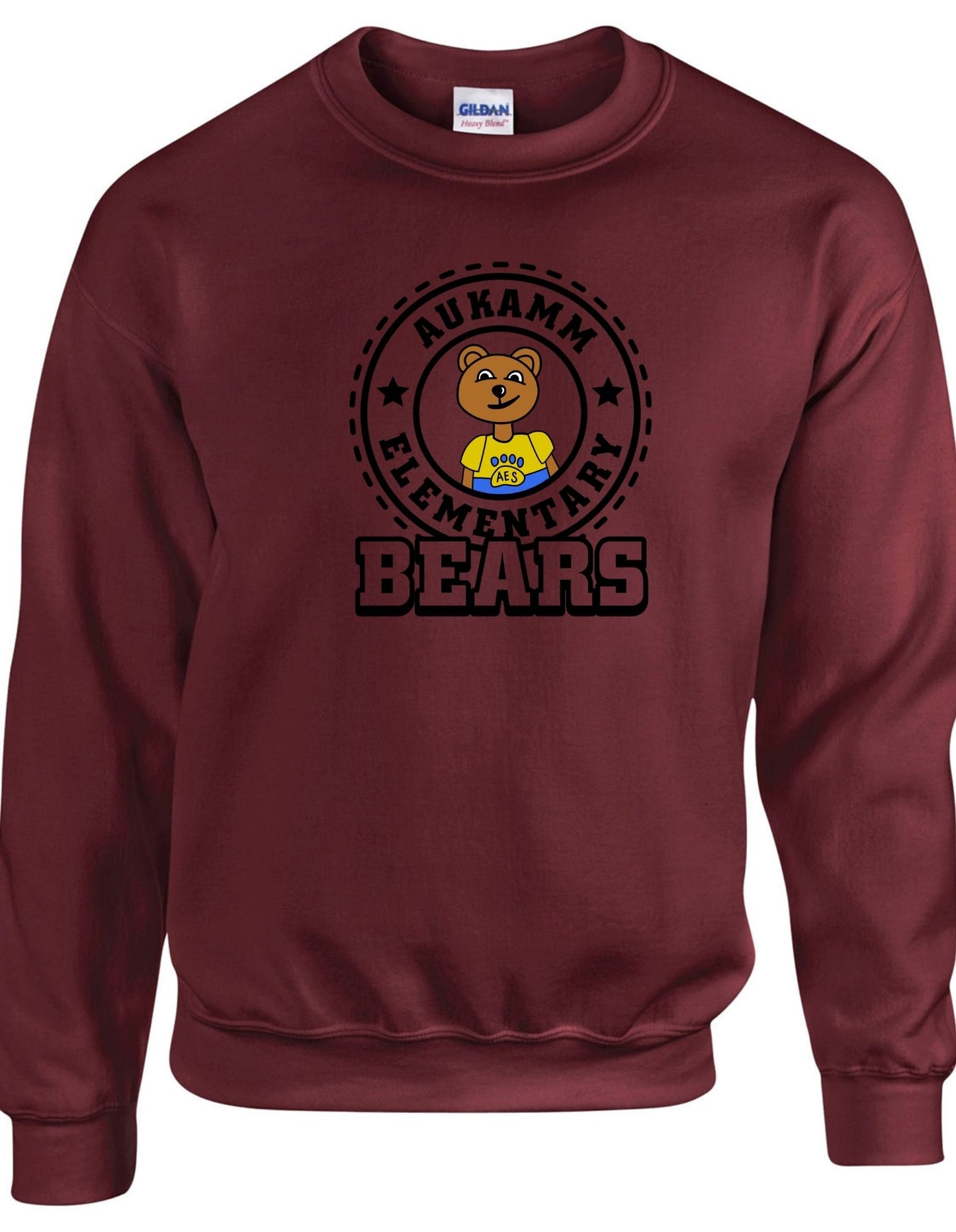 Bear Mascot 24 | Adult Crewneck | Aukamm