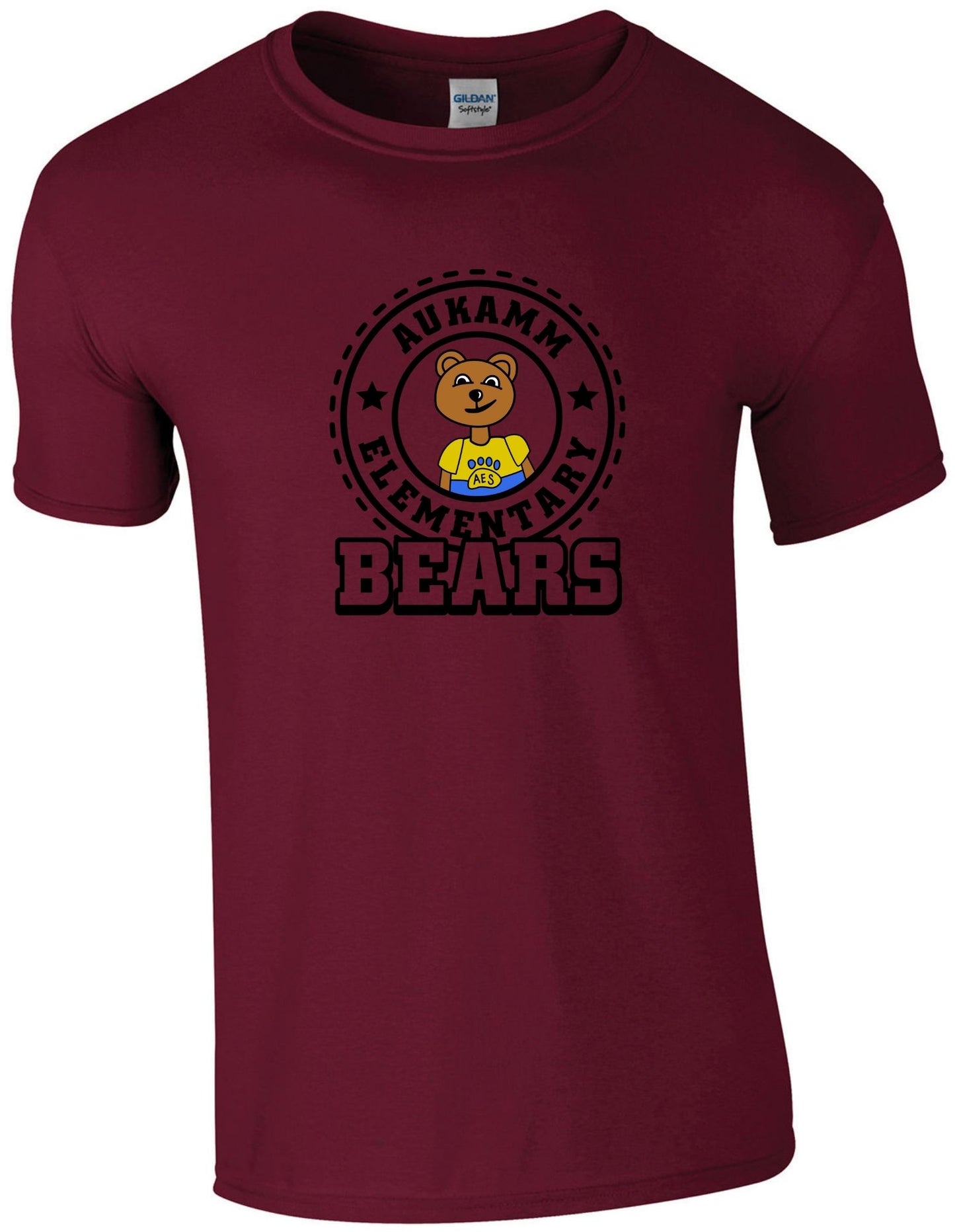 Bear Mascot 24 | Adult T-Shirt | Aukamm