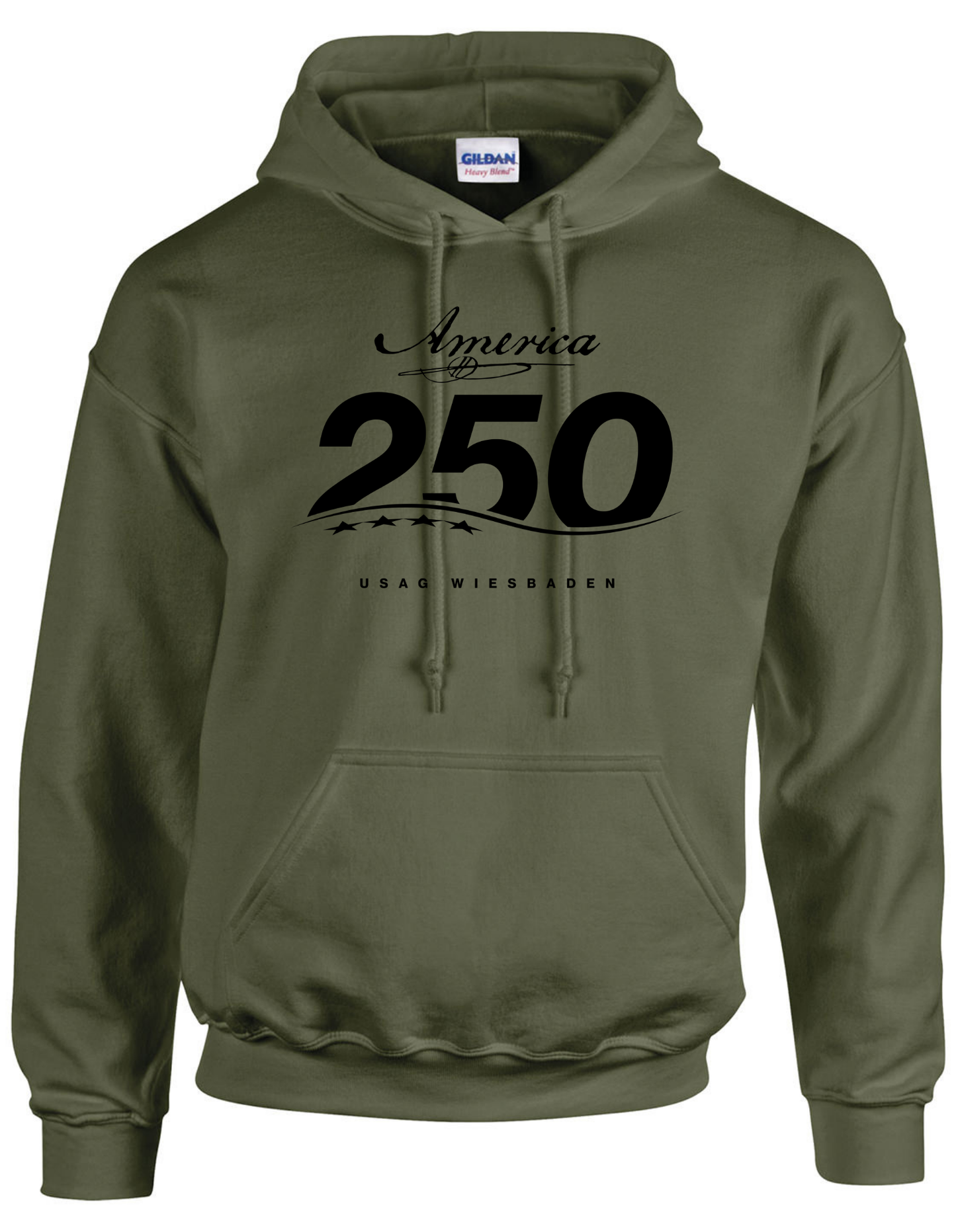 250th USAG WIESBADEN - HOODIE
