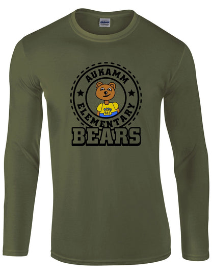 Bear Mascot 24 | Adult Long Sleeve | Aukamm