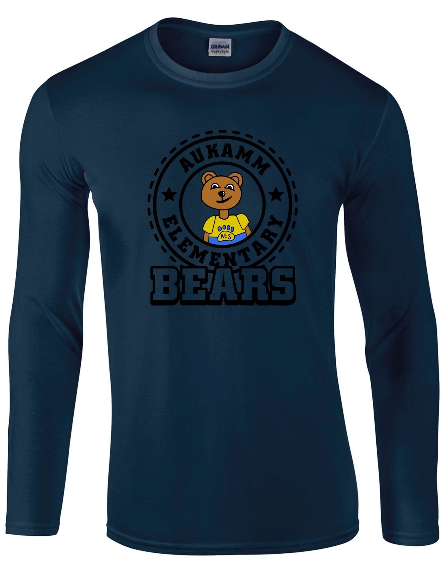 Bear Mascot 24 | Adult Long Sleeve | Aukamm