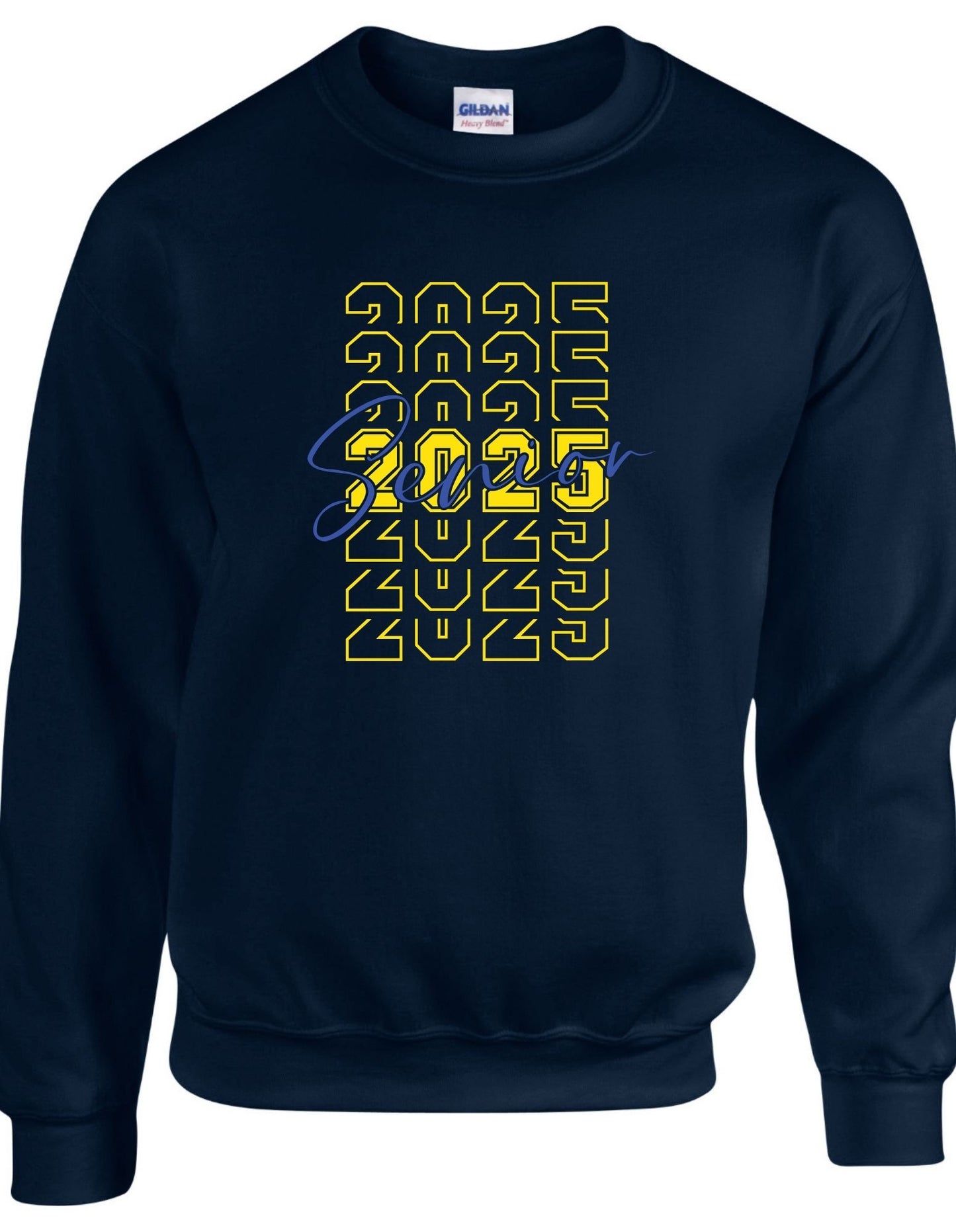 Senior 2025 Stacked  - Crewneck