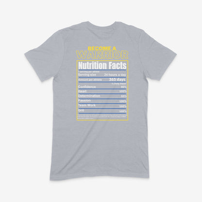 WHS VB NUTRITIONAL FACTS (BACK ONLY) T-Shirt