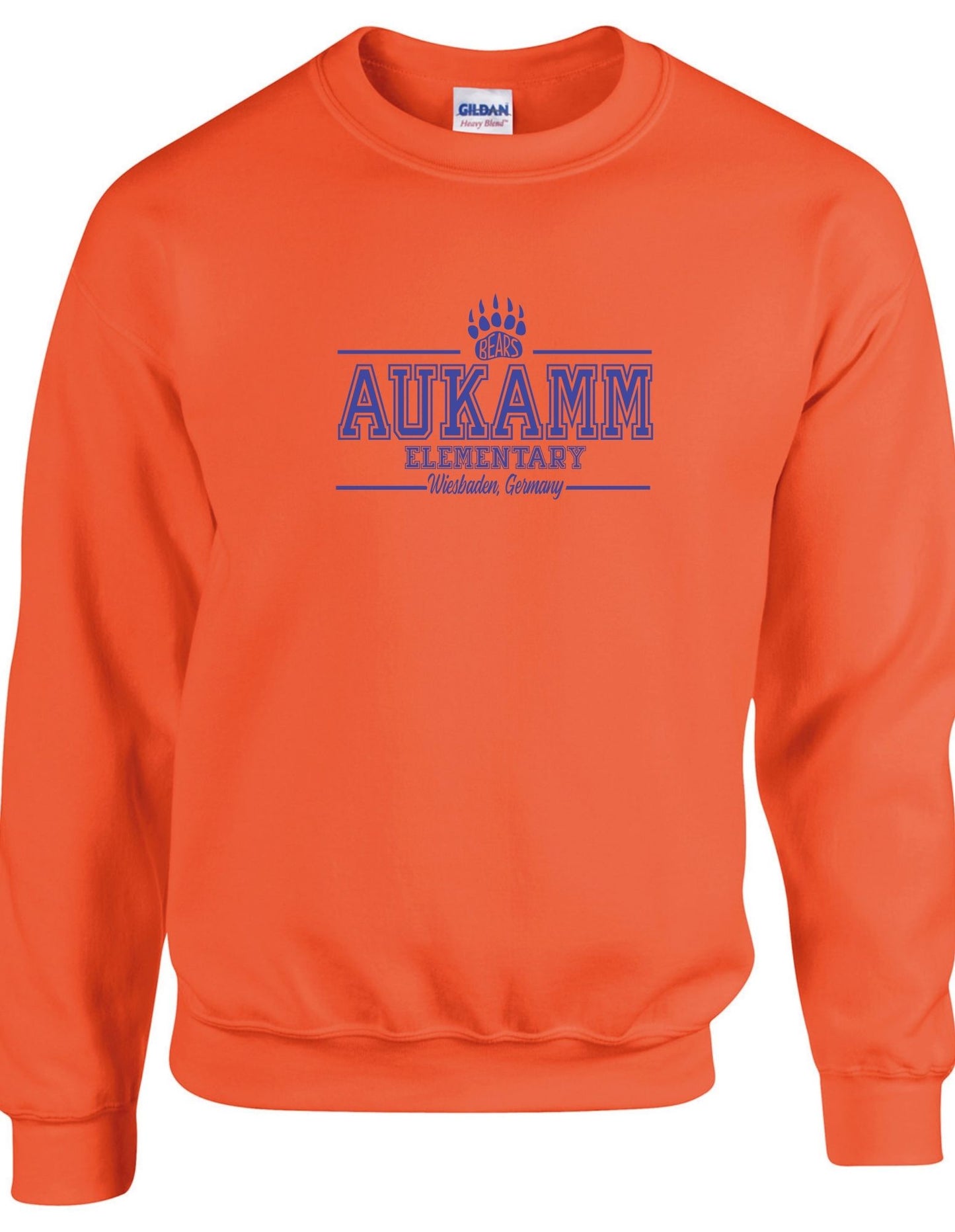 Aukamm Elementary (with paw) | Adult Crewneck