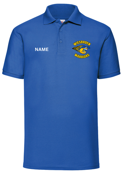 WHS SOFTBALL 25 - WIESBADEN WARRIORS SCREAMING LOGO (left chest / embroidered) - POLO