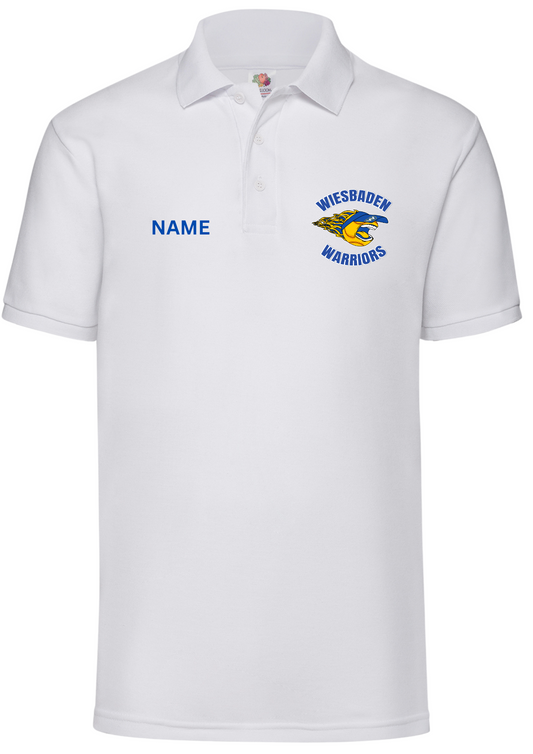 WHS SOFTBALL 25 - WIESBADEN WARRIORS SCREAMING LOGO (left chest / embroidered) - POLO