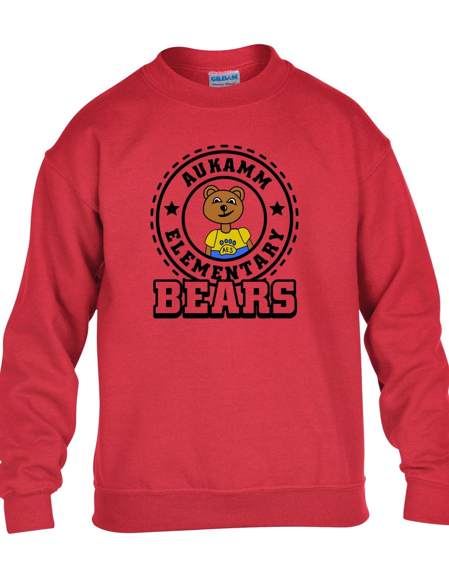 Bear Mascot 24 | Youth Crewneck | Aukamm