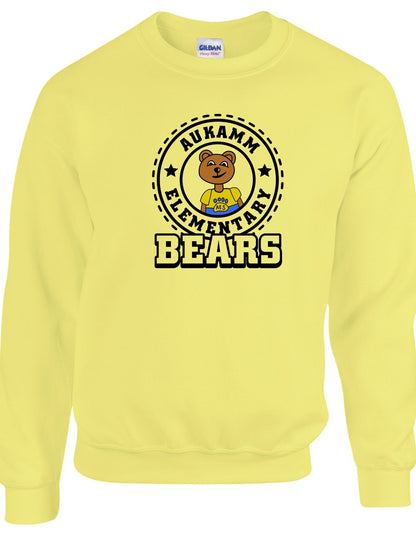 Bear Mascot 24 | Adult Crewneck | Aukamm