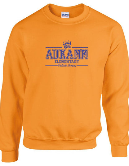 Aukamm Elementary (with paw) | Adult Crewneck