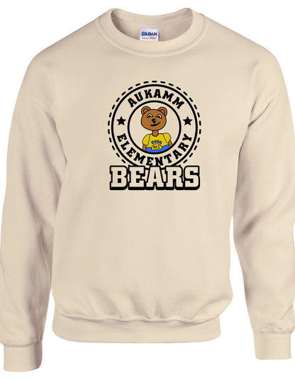 Bear Mascot 24 | Adult Crewneck | Aukamm