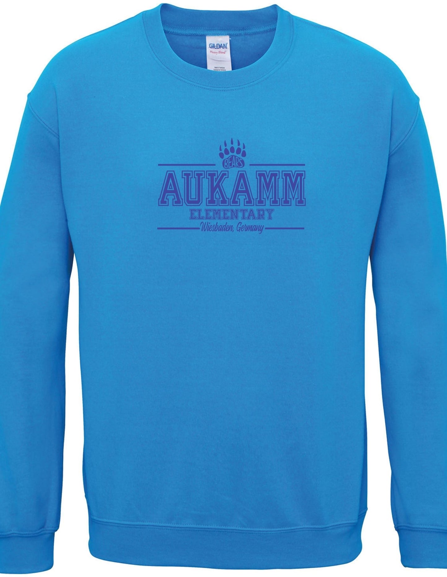 Aukamm Elementary (with paw) | Adult Crewneck