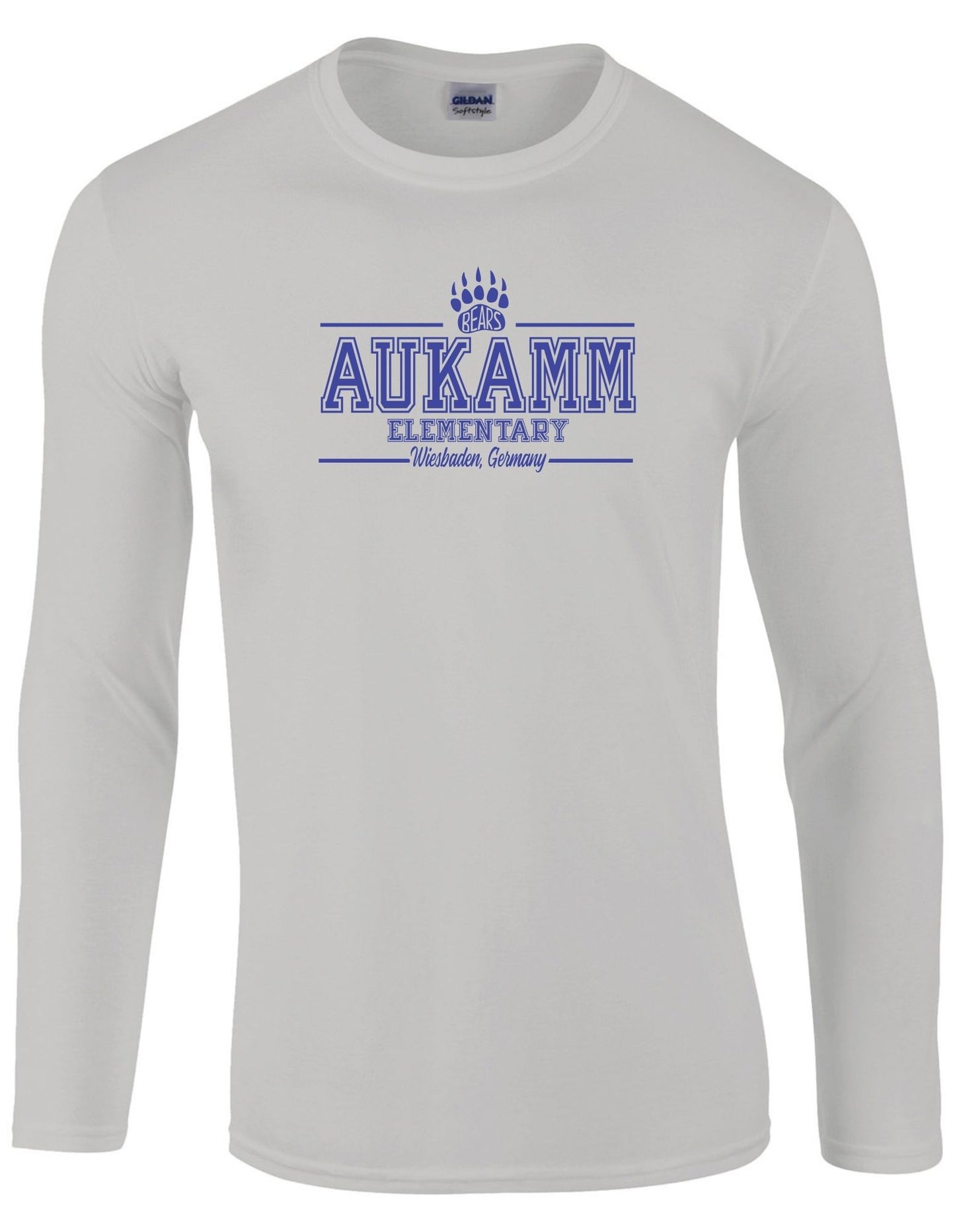 Aukamm Elementary (with paw) | Adult Long Sleeve