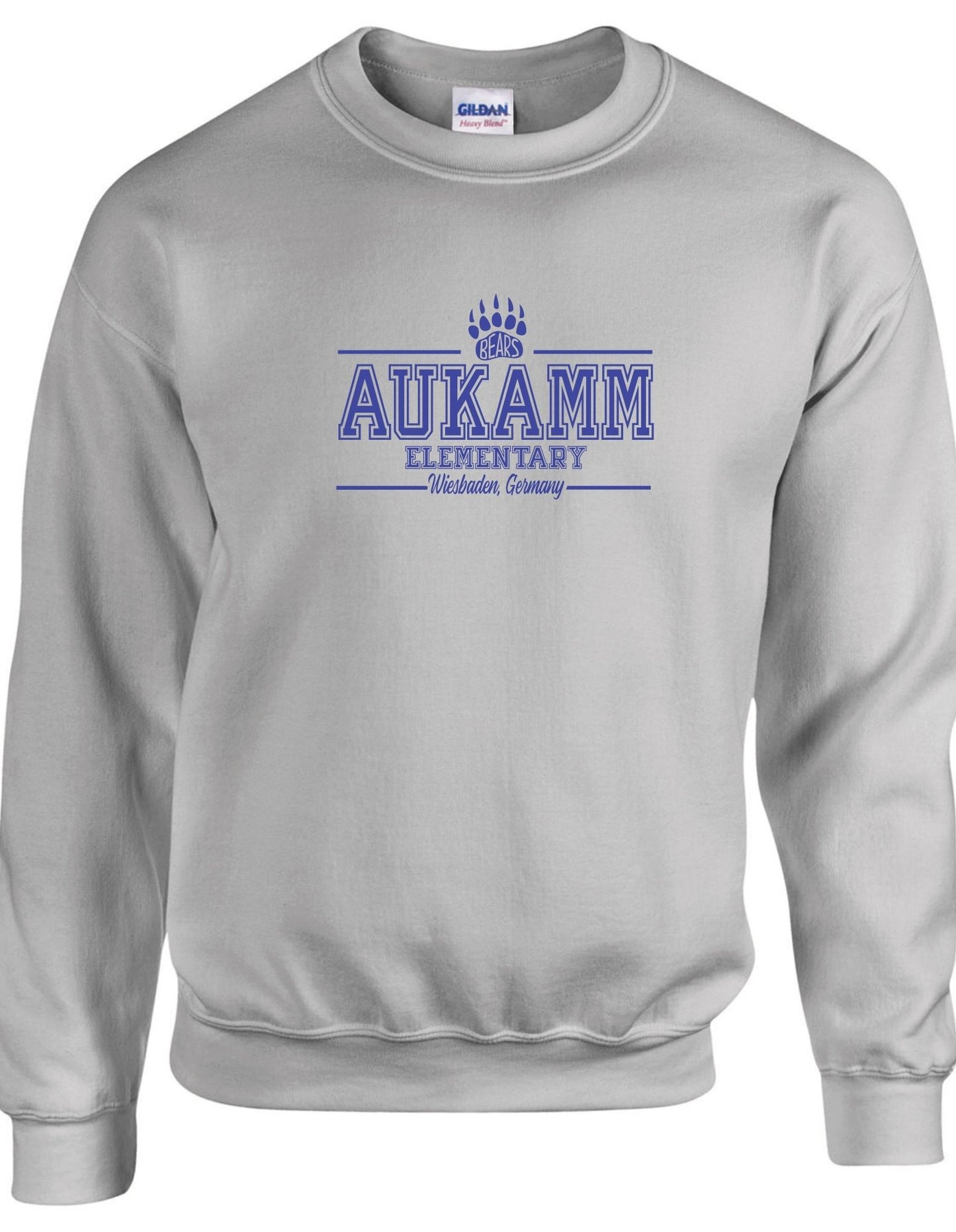 Aukamm Elementary (with paw) | Adult Crewneck