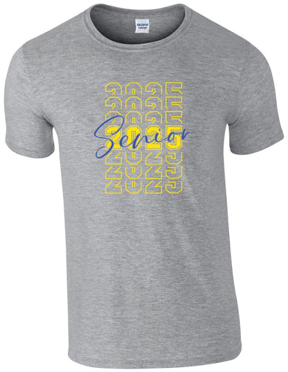 SENIOR 2025 Stacked  - T-Shirt