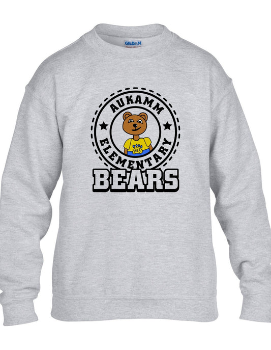 Bear Mascot 24 | Youth Crewneck | Aukamm