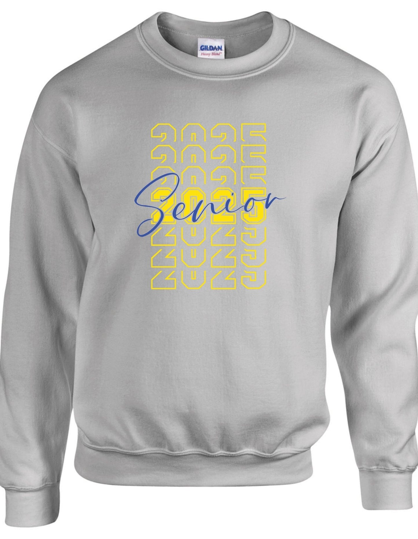 Senior 2025 Stacked  - Crewneck