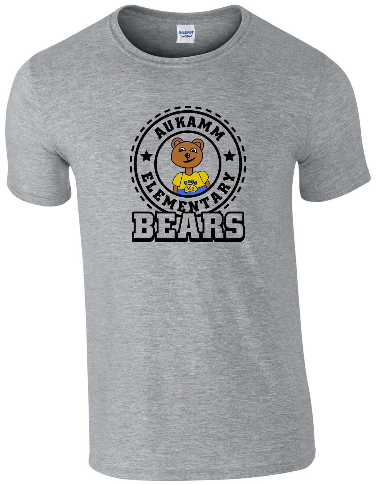 Bear Mascot 24 | Adult T-Shirt | Aukamm