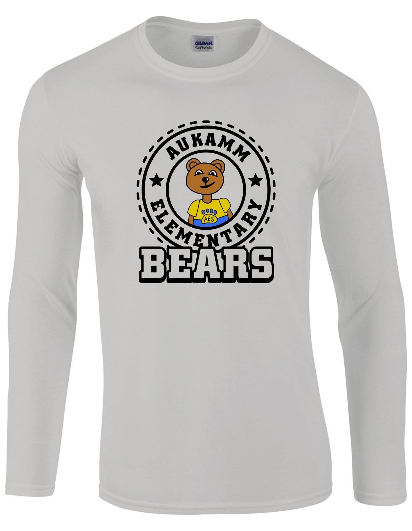 Bear Mascot 24 | Adult Long Sleeve | Aukamm