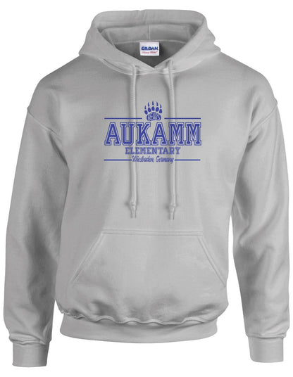 Aukamm Elementary (with paw) | Adult Hoodie