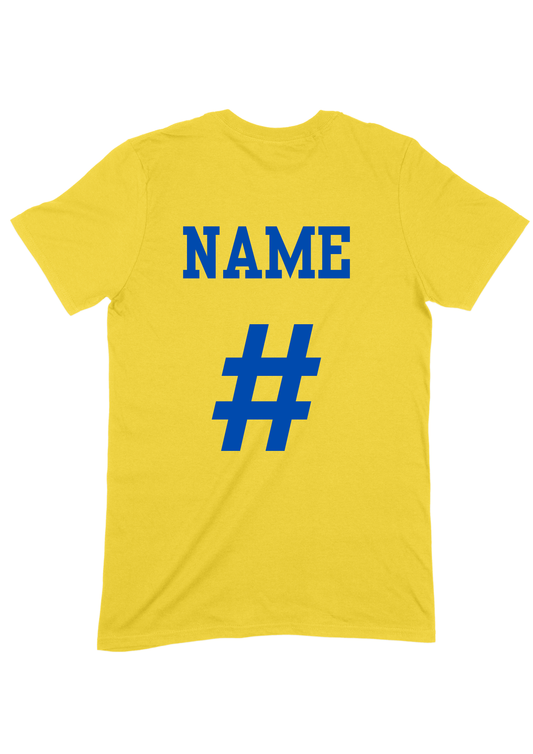 WHS SOFTBALL 25 - WIESBADEN WARRIORS SCREAMING LOGO  - TSHIRT