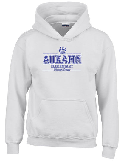 Aukamm Elementary (with paw) | Youth Hoodie