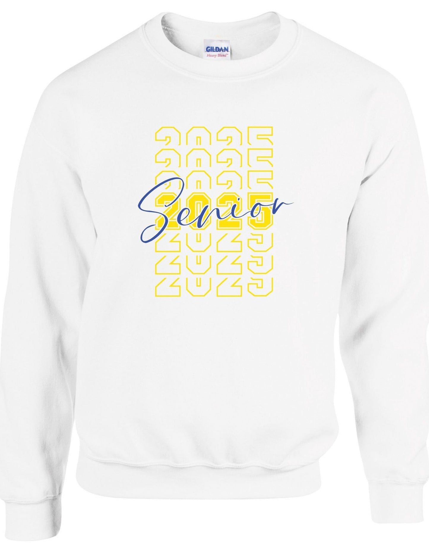 Senior 2025 Stacked  - Crewneck