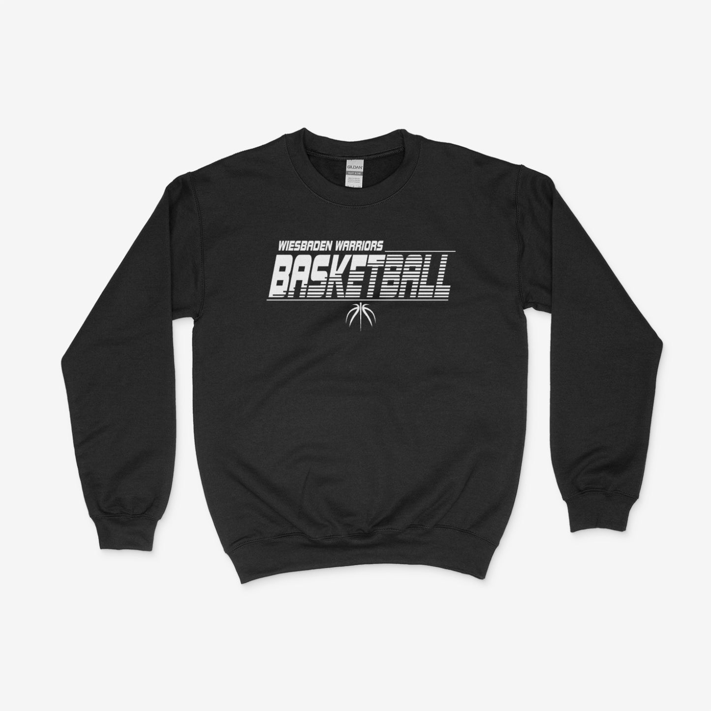 WHS Bball White Crewneck