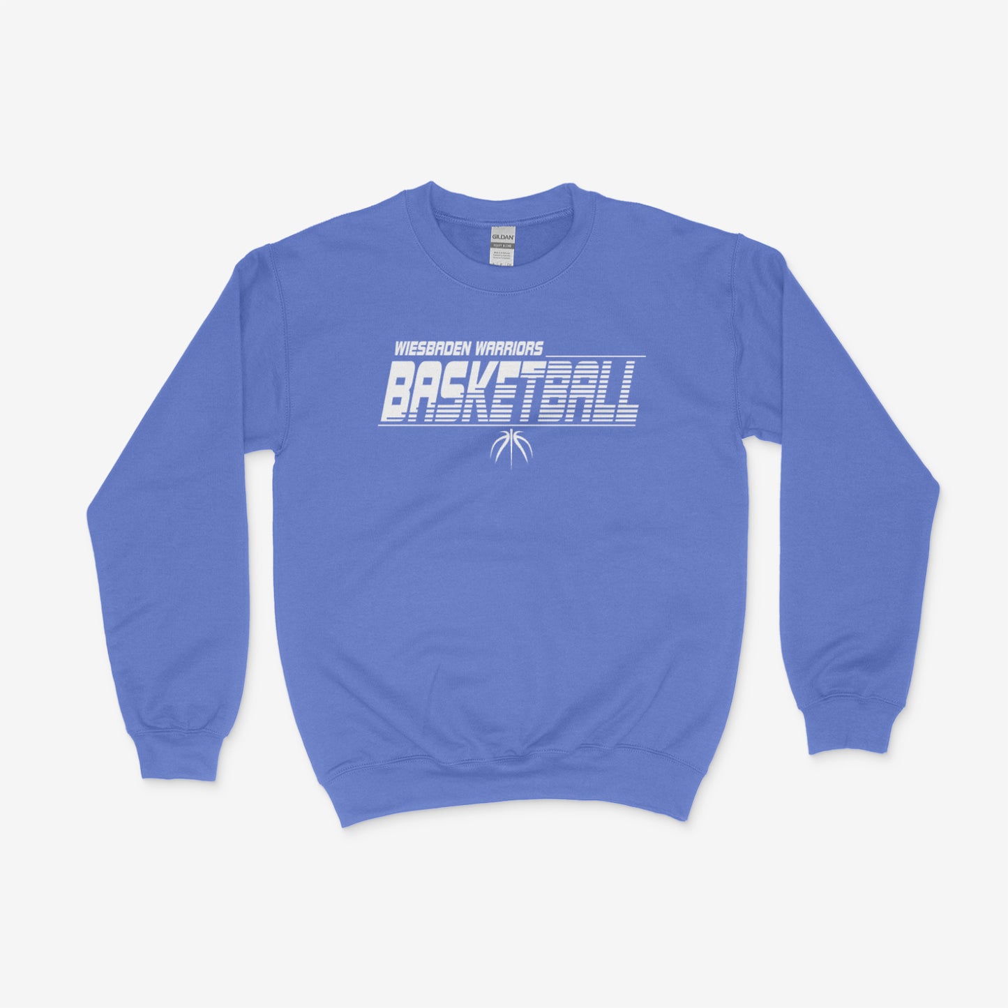 WHS Bball White Crewneck