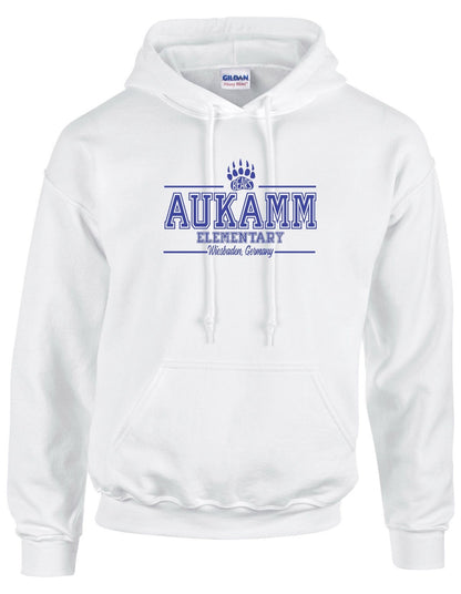 Aukamm Elementary (with paw) | Adult Hoodie