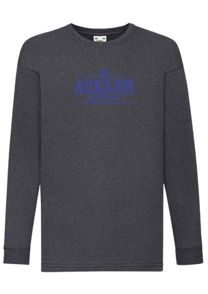 Aukamm Elementary (with paw) | Youth Long Sleeve