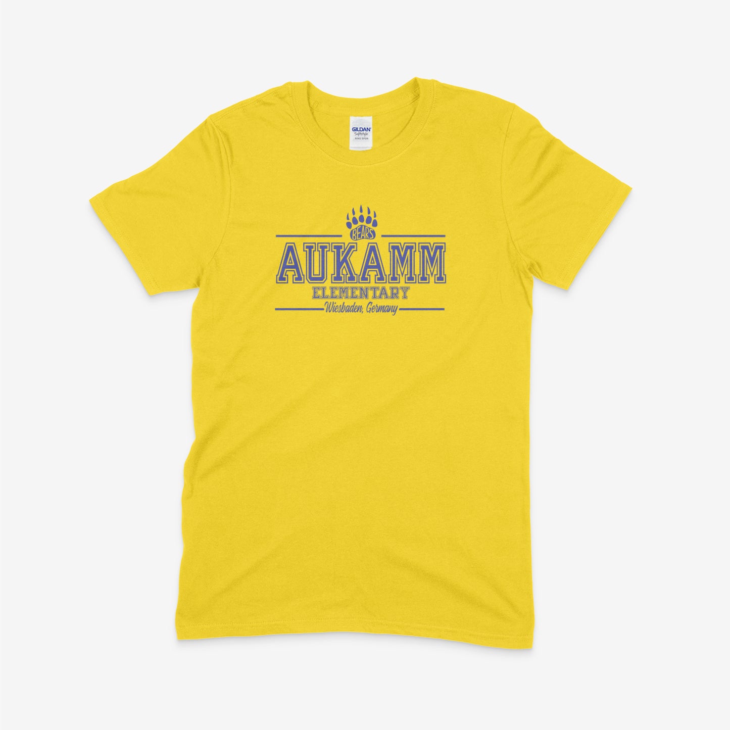 Aukamm Elementary (with paw) | Youth T-Shirt