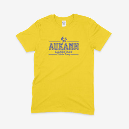 Aukamm Elementary (with paw) | Youth T-Shirt