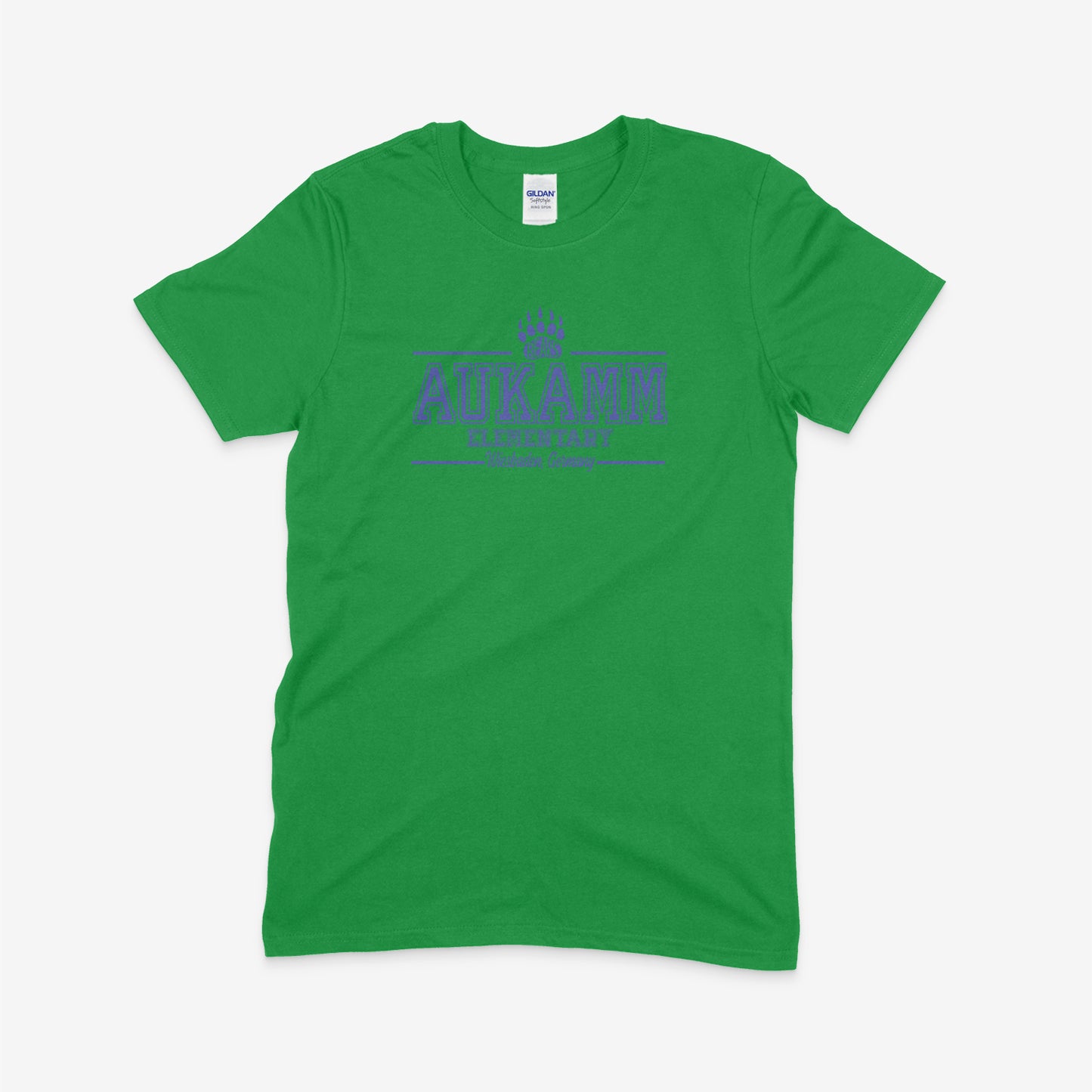 Aukamm Elementary (with paw) | Youth T-Shirt