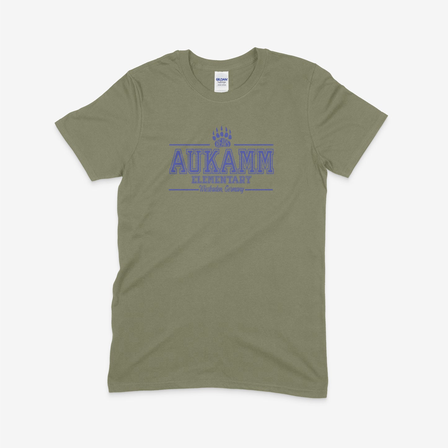 Aukamm Elementary (with paw) | Youth T-Shirt