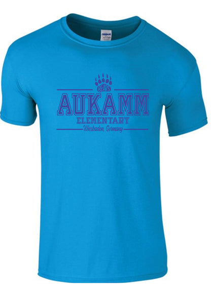 Aukamm Elementary (with paw) | Youth T-Shirt