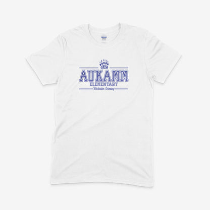 Aukamm Elementary (with paw) | Youth T-Shirt