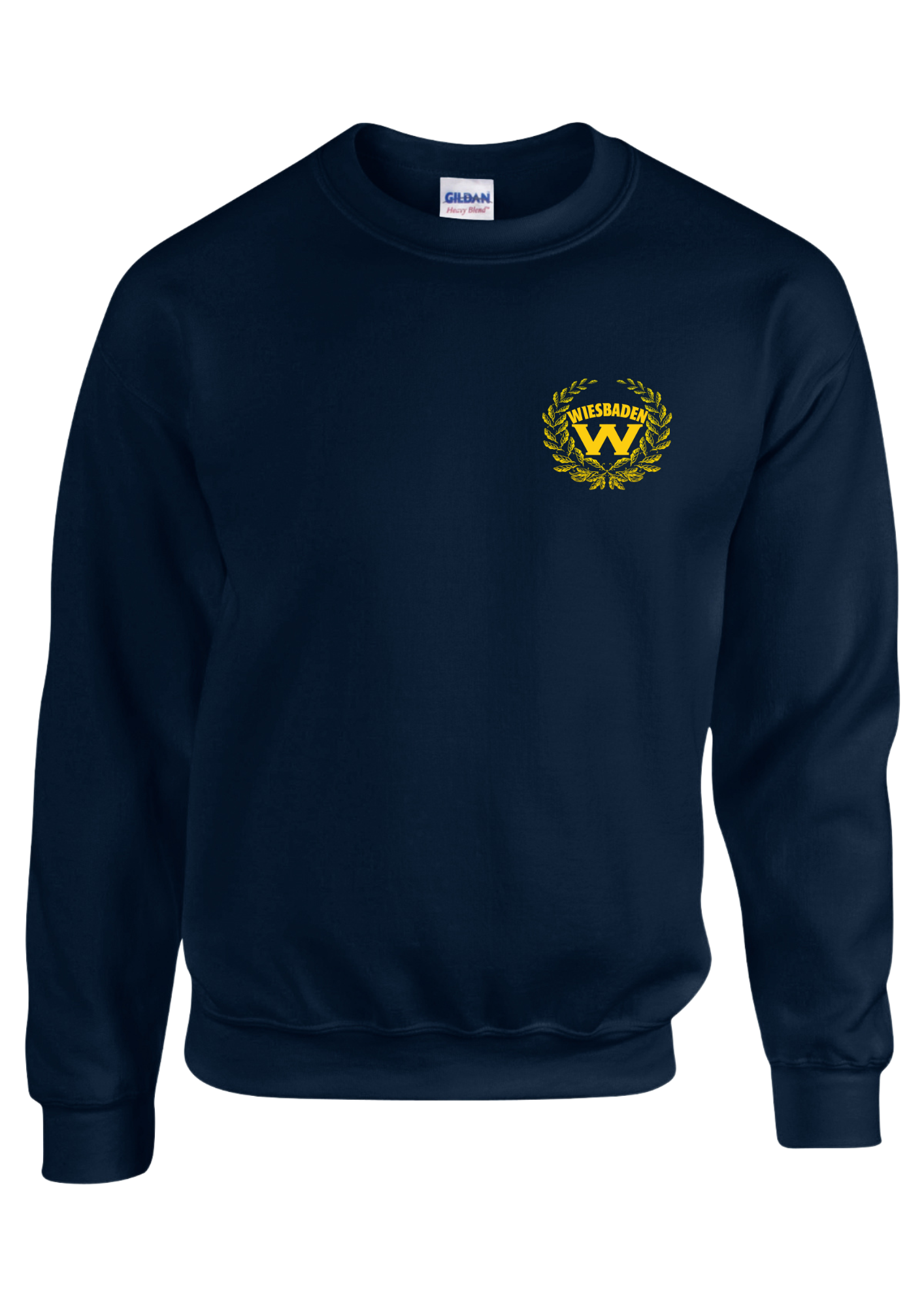 WHS Marksmanship 24 Front Logo W (embroidered) - Crewneck